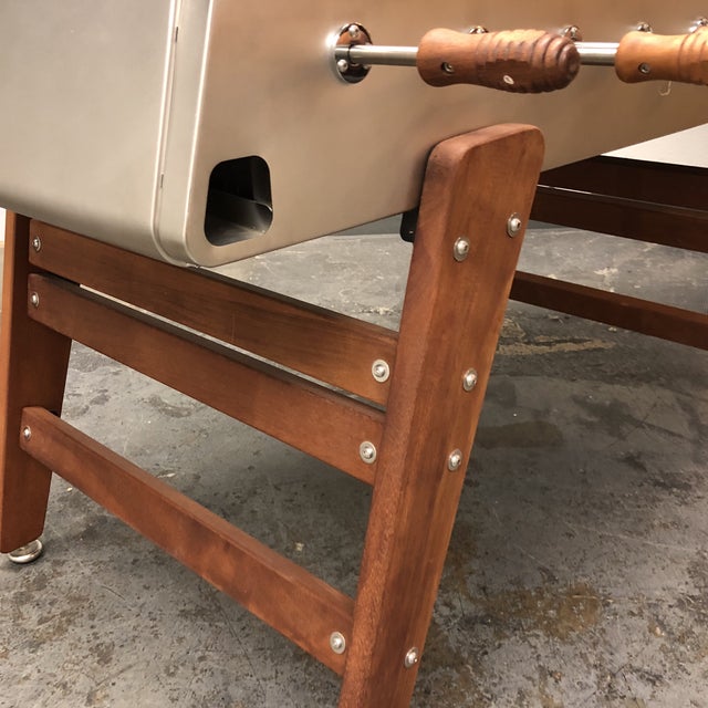 Mid Century Modern Restoration Hardware Competition Foosball Table