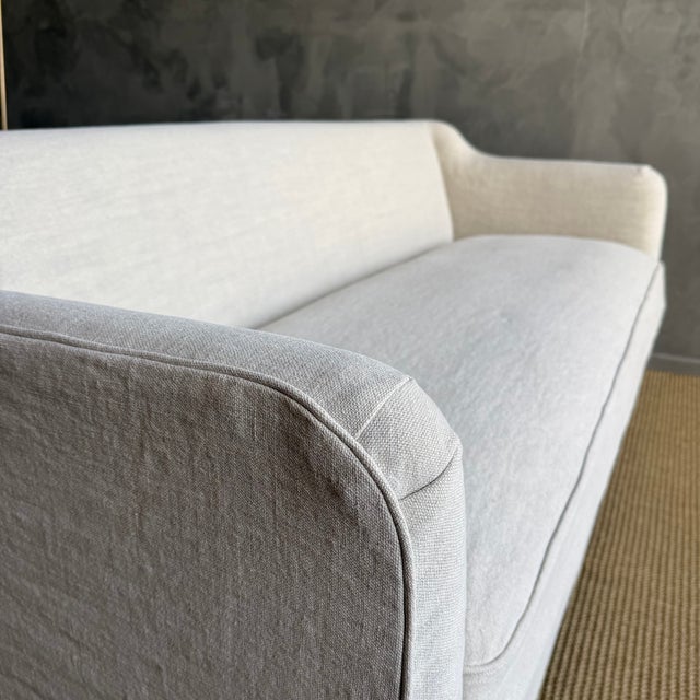 White Clayton Sofa For Sale - Image 8 of 8