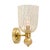Metal Murano Glass Pulegoso Cup Sconces For Sale - Image 7 of 9