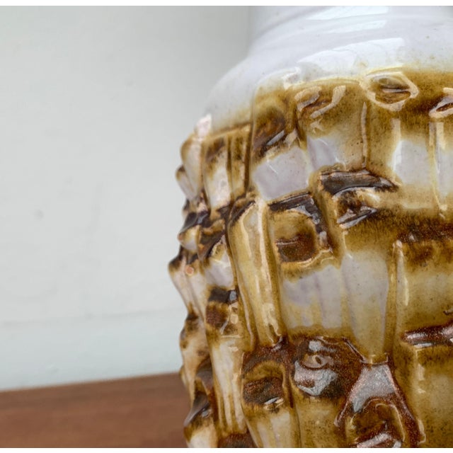 Brown German Ceramic Vase from Carstens Tönnieshof, 1960s For Sale - Image 8 of 16