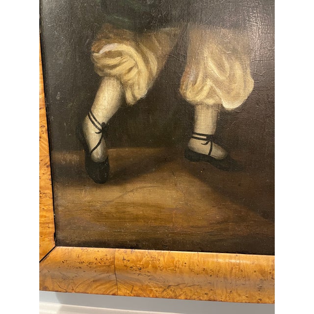 19th Century American Art Oil Painting of Three Girls For Sale - Image 13 of 13