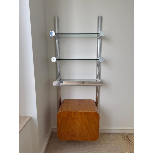 Janet Schweitzer "Obra" Shelving Units by Pace For Sale - Image 9 of 11