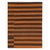 Galerie Shabab Collection Mid-20th Century Orange and Black Turkish Flat-Weave Kilim Room Size Accent Rug For Sale - Image 4 of 10