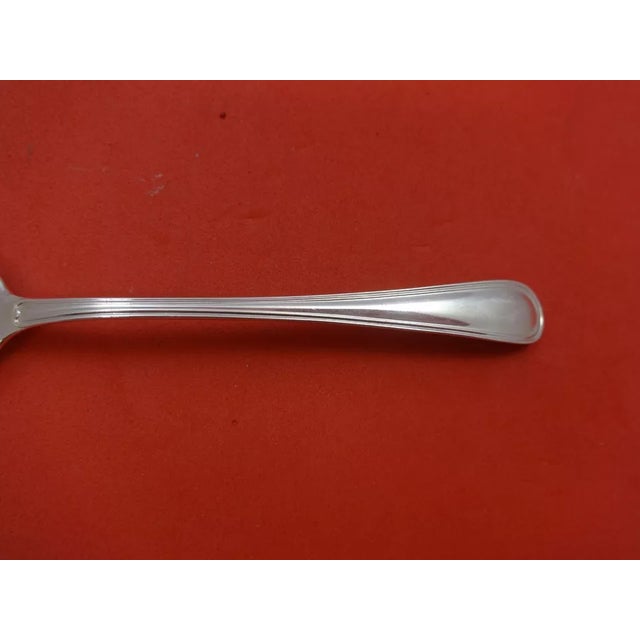 Offered is a set of 8 lovely Sterling Silver cocktail spoons in the Saxon pattern. Each 4 1/4" spoon is stamped 'BIRKS...
