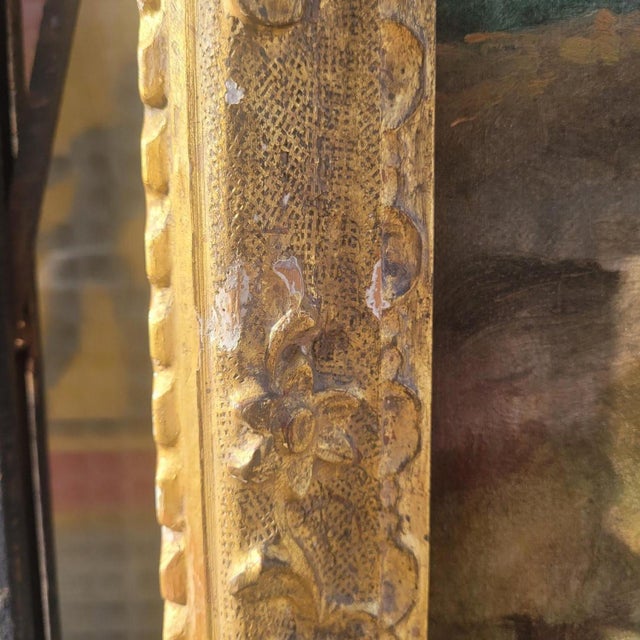 Putti Playing with Birds, Early 19th Century, Oil on Canvas, Framed For Sale - Image 15 of 18