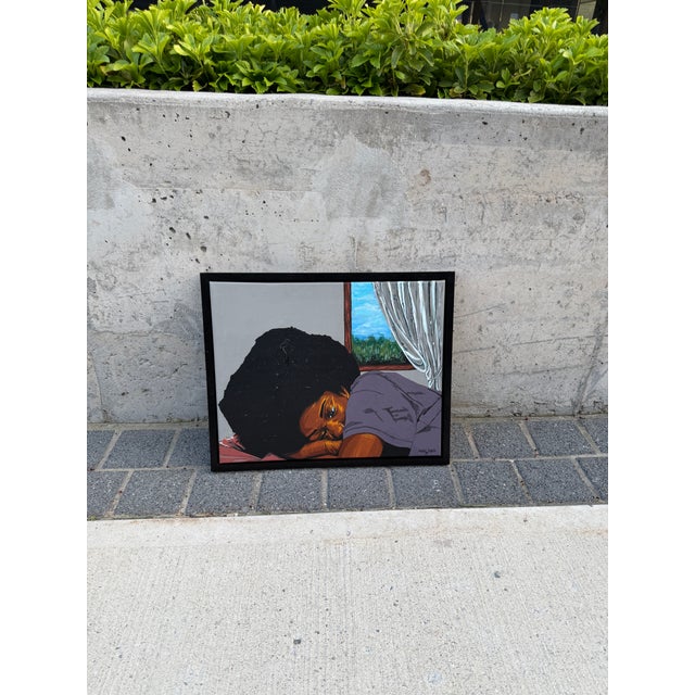Emanuel Romano Let Me Be, Acrylic Painting on Canvas, 2026, Emmanuel Akolo For Sale - Image 4 of 8