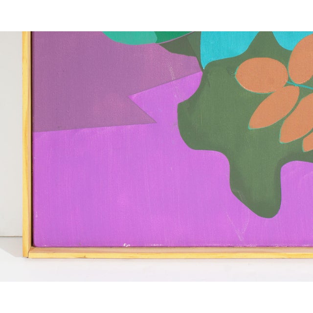Abstract Oil on Canvas Painting by Robert Appel For Sale In Indianapolis - Image 6 of 7