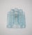 Pair of Murano Glasses Tube Wall Sconces 5 Blue Glass Tubes, Handmade in Murano For Sale In Los Angeles - Image 6 of 11