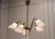 1950s Vintage Swedish Brass Chandelier by Harald Notini for Bohlmarks, 1950s For Sale - Image 5 of 8