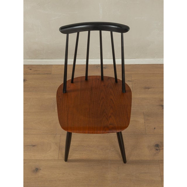 Vintage Rung Chairs by Ilmari Tapiovaara for ASKO, 1960s, Set of 4 For Sale - Image 6 of 10