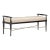 Currey & Company Perrin Natural Bench For Sale