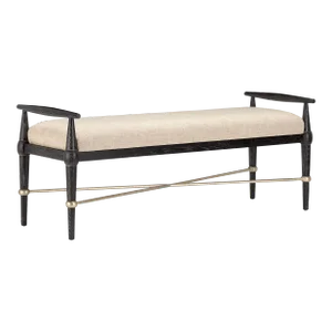 Currey & Company Perrin Natural Bench