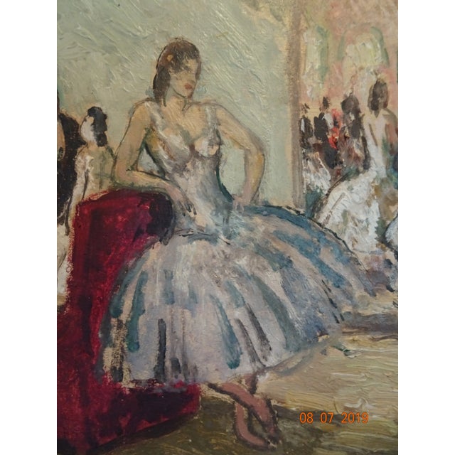 1930s Oil on Board by Marcel Cosson For Sale - Image 5 of 13