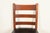 L. & J. G. Stickley Antique Mission Oak Arts & Crafts Ladder Back Side Chairs or Dining Chairs, Pair For Sale In South Bend - Image 6 of 14