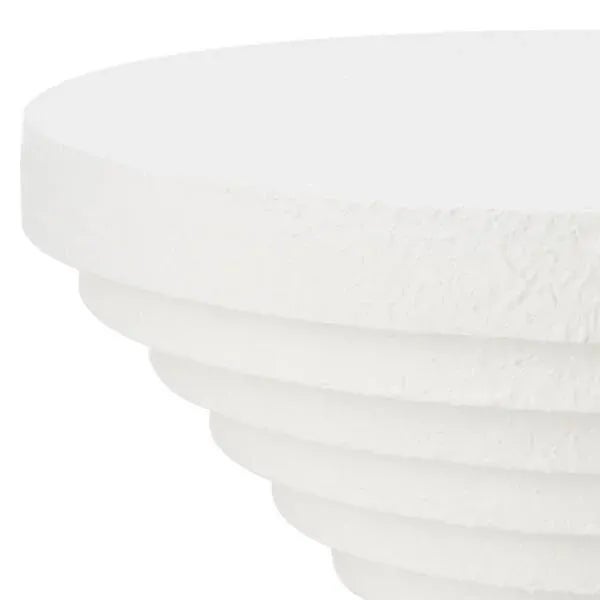 Safavieh Glynn Accent Table - White For Sale - Image 4 of 8