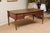 19th Century Antique Louis XVI Style French Desk With Brown Leather Top For Sale - Image 5 of 14