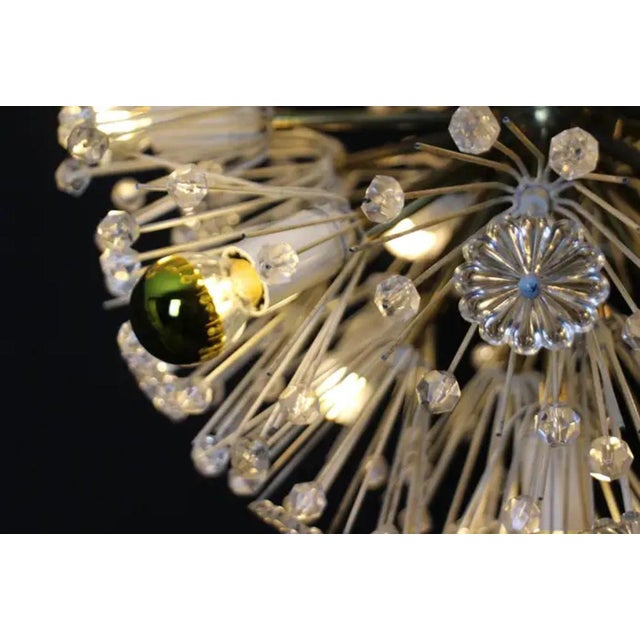Snowflake Chandelier by Emil Stejnar for Nikoll, 1950s For Sale - Image 11 of 16
