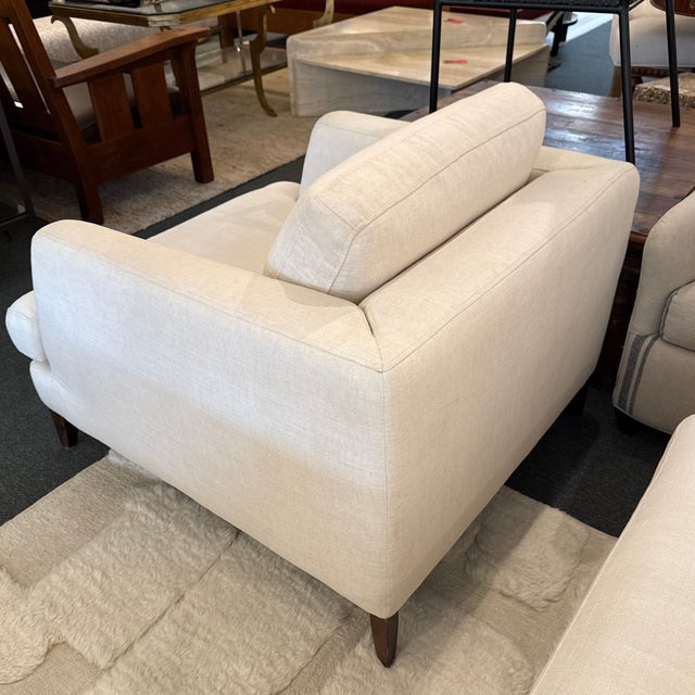 Scandinavian Designs Mid Century Style Lounge Chairs, Pair For Sale - Image 12 of 12