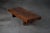 Rustic Rectangular Oak Coffee Table, Netherlands, 1960s For Sale - Image 4 of 8