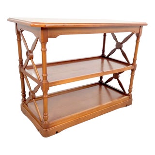 Victorian 3-Tier Bookshelf from López Morton, 1980 For Sale
