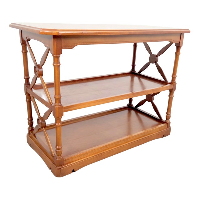 Victorian 3-Tier Bookshelf from López Morton, 1980 For Sale