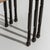 Mid-Century Modern 1970s Set Of Three Cast Iron Nesting Tables With Wooden Tops For Sale - Image 3 of 13