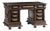 Secretary Desk with Twisted Edges in Fine Wood, 19th Century For Sale