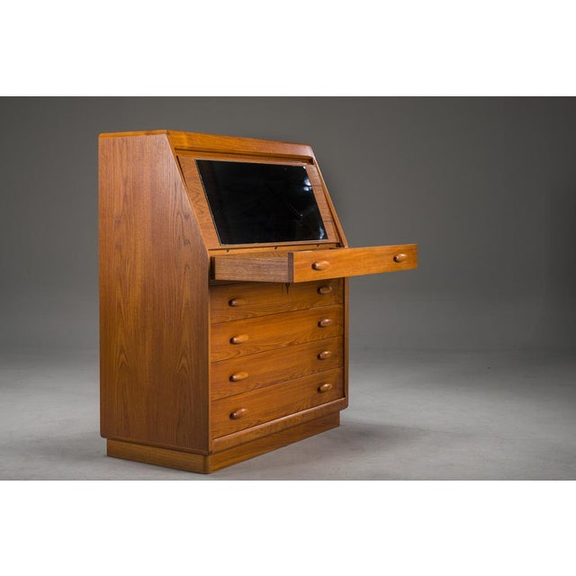 Mid-Century Modern Teak Secretary from Dyrlund, Denmark, 1960s For Sale - Image 6 of 18