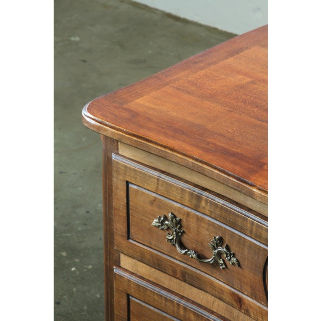 Brown Vintage 18th Century French Provençal Louis XVI Walnut Commode For Sale - Image 8 of 16