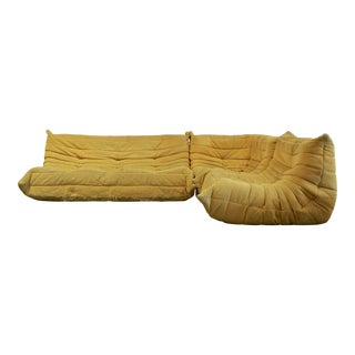 1990s Vintage Ligne Roset Vintage Togo Sofa For Sale