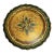 Mid 20th Century Round Italian Florentine Gilt Tray For Sale
