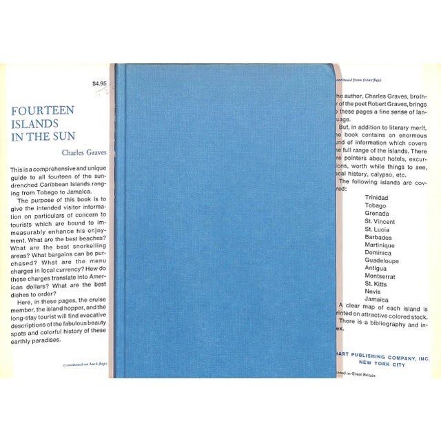 Traditional "Fourteen Islands in the Sun" 1968 Graves, Charles For Sale - Image 3 of 11