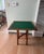 Wood Early 19th Century Antique Oak Card Table With Felt Covered Flip Top For Sale - Image 7 of 9