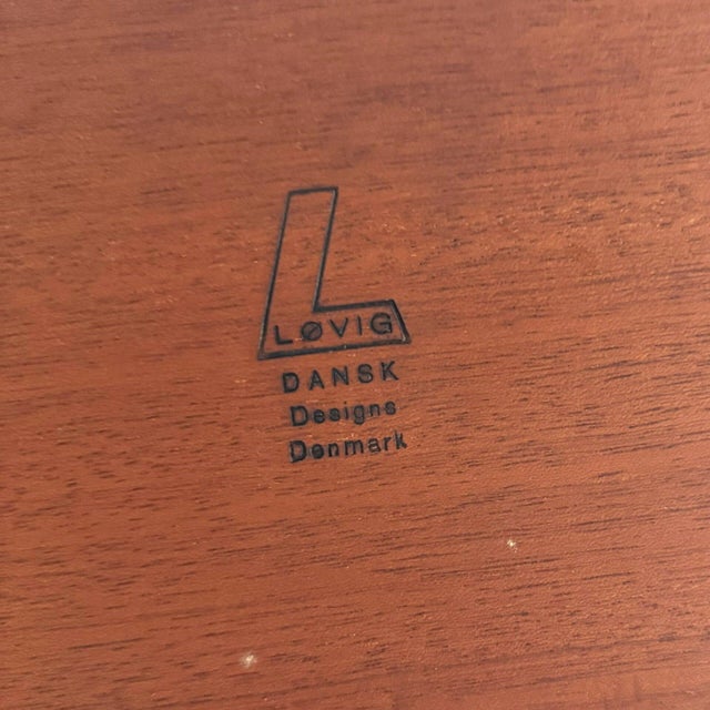 1960s Teak Executive Desk by Peter Løvig Nielsen For Sale - Image 12 of 12