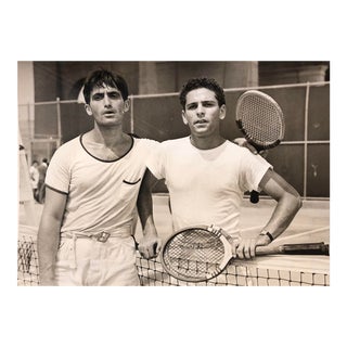 1939 Tennis Players Black and White Photo For Sale