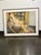 This is a 1970s Molly Schiff wax pastel on paper framed painting in good vintage condition. It is a reclining nude female...