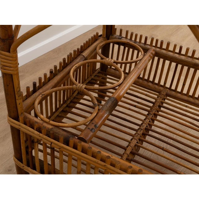 1960s Bamboo Trolley, 1960s For Sale - Image 5 of 8