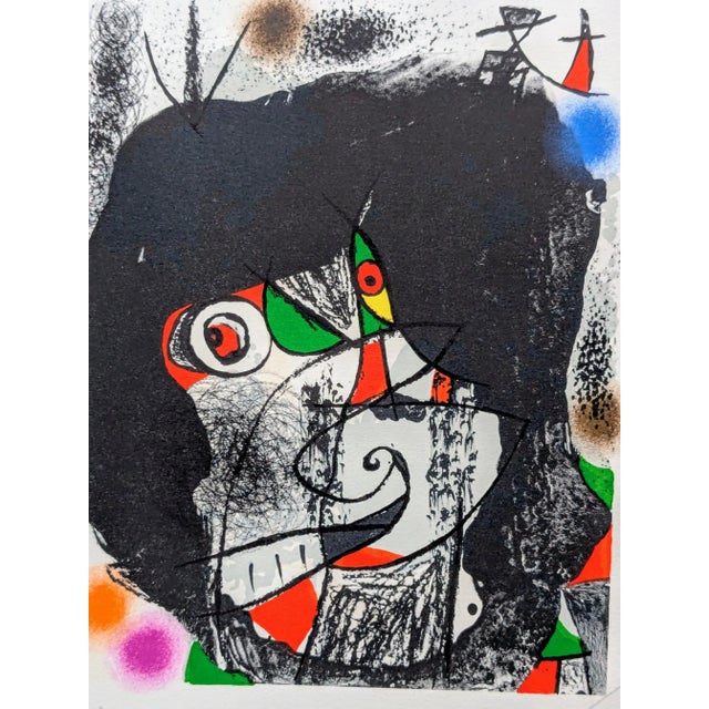1970s Joan Miro, The Scenic Revolution, 20th Century, Color Lithograph For Sale - Image 5 of 12