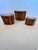 Artist Hand Painted Faux Tortoise & Pen & Ink Decorative Boxes - Set of 3 For Sale - Image 4 of 18