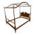 Mid 20th Century Ethan Allen Four Post Maple Canopy Bed Nutmeg Finish For Sale