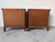 1970s Mid-Century Burl Wood Three-Drawer Nightstands – Pair For Sale - Image 9 of 13
