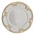 Lot of 5 Antique Coalport 24k Gold White Dinner Plates England 8.5"dia. C 1910. For Sale