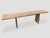 Andrianna Shamaris Live Edge Bleached Teak Wood Console Table For Sale In New York - Image 6 of 18