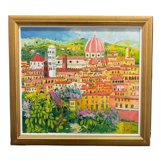 1980s "Il Duomo" Santa Maria Cathedral, Florence, Italy by Athos Faccincani For Sale