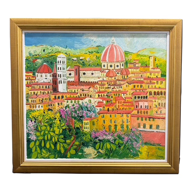 1980s "Il Duomo" Santa Maria Cathedral, Florence, Italy by Athos Faccincani For Sale