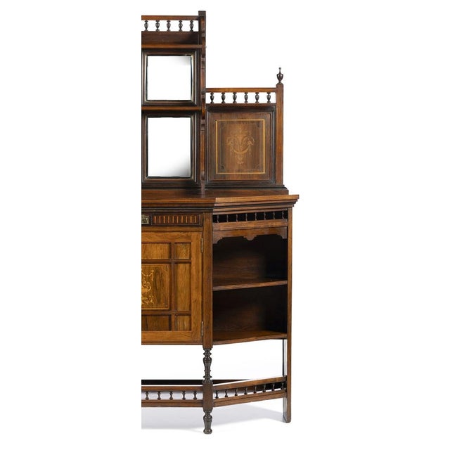 19th Century Furniture with Noble Wood, 1890s For Sale - Image 4 of 8