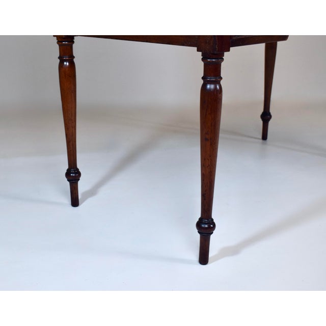 Antique Regency Mahogany Writing Desk For Sale - Image 4 of 14