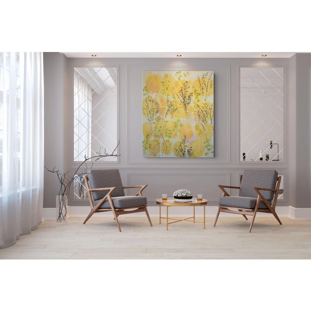 2020s Late Summer Boho Chic Acrylic Painting For Sale - Image 5 of 6