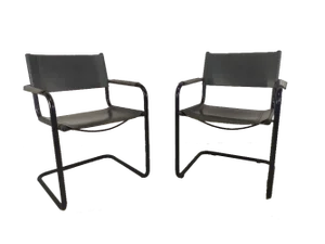 Set of Desk Chairs in the style of Marcel Breuer