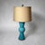 Currey & Company Currey & Company Upbeat Teal Table Lamp For Sale - Image 4 of 5